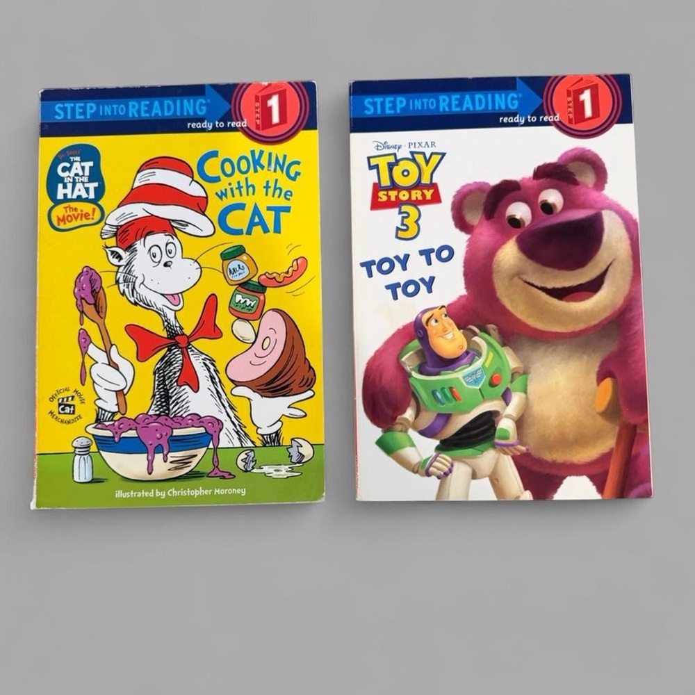 Scholastic Step Into Reading 5 Book Set - Level 1 Readers - Picture 3 of 5